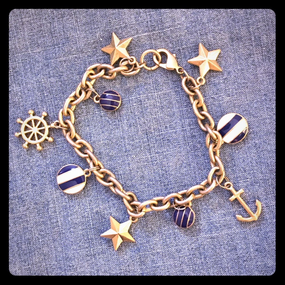 Lia Sophia nautical charm bracelet